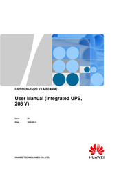 Huawei UPS5000-E-60K-LASBS User Manual