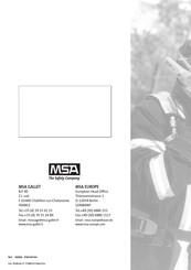 MSA GAA Series Manual