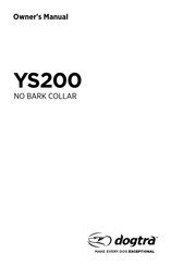Dogtra YS 200 Owner's Manual