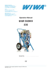 Wiwa Duomix 230 Operation Manual