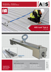 ABS Safety ABS-Lock Falz V Installation Manual