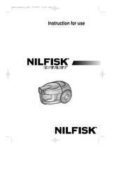 Nilfisk-Advance Smart Series Instructions For Use Manual