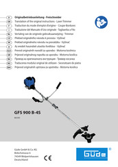 Gude GFS 900-4S Translation Of The Original Instructions