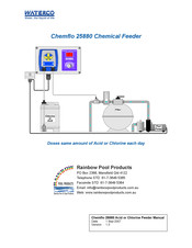 Rainbow Waterco Chemflo 25880 Manual