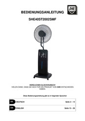 SHE SHE40ST2002SMF Instruction Manual