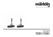 marklin 70361 Manual
