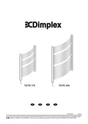 Dimplex TDTR 350C Instructions Manual