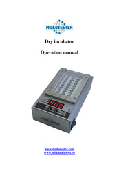 Milkotester DC - W14 Operation Manual