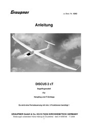 GRAUPNER DISCUS 2CT Instructions Manual