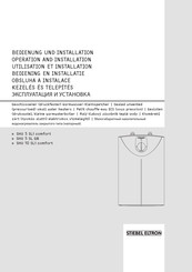 STIEBEL ELTRON 222151 Operation And Installation