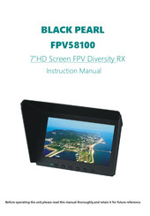 Flysight BLACK PEARL FPV58100 Instruction Manual