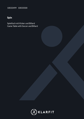 Klarfit 10033500 Manual