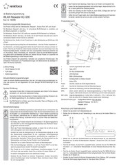 Renkforce 1902086 Operating Instructions Manual