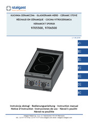 Stalgast 9706500 Instruction Manual