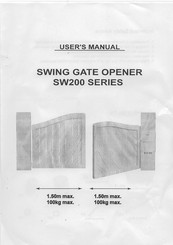 MOTECK SW200 Series User Manual
