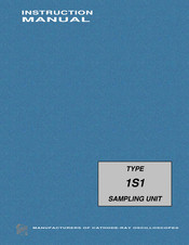 Tektronix 1S1 Instruction Manual