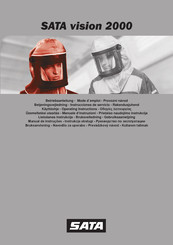 SATA Vision 2000 Operating Instructions Manual