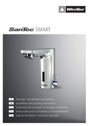 WimTec SanRec SMART Installation And Operating Instructions Manual