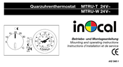 Inocal MTRU-W Mounting And Operating Instructions