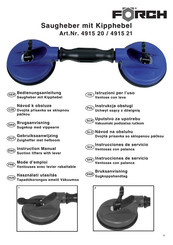 Forch 4915 20 Instruction Manual