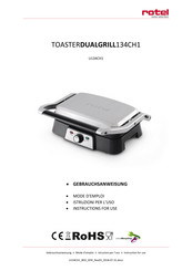 Rotel U134CH1 Instructions For Use Manual