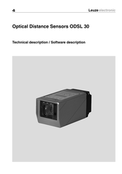 Leuze electronic ODSL 30 Series Technical Description / Software Description