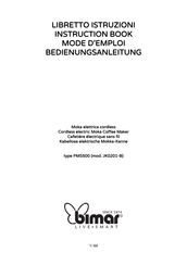 Bimar PMS500 Instruction Book