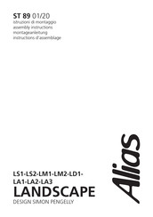 Alias LANDSCAPE LM2 Assembly Instructions Manual