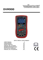 Velleman DVM900 User Manual