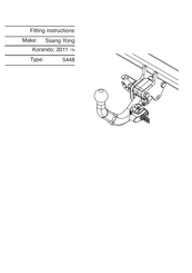 Brink 5448 Fitting Instructions Manual