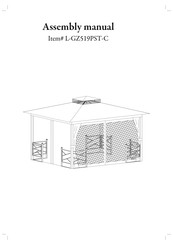 Sunjoy L-GZ519PST-C Assembly Manual