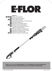 E-FLOR HEA 710 Instructions For Use Manual