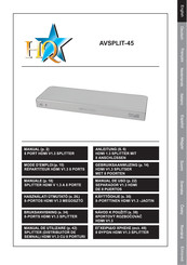 HQ AVSPLIT-45 Manual