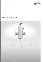 Wilo Voda Air Installation And Operating Instructions Manual
