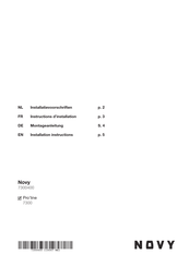 Novy 7300400 Installation Instructions Manual