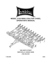 Landoll 2130 Operator's Manual