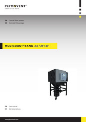 Plymovent MultiDust BANK 2X User Manual