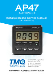 TMQ AP47 Installation And Service Manual