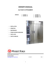 Market Forge Industries ALTAIR II-8 Owner's Manual