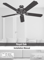 Hunter Royal Oak 51119 Installation Manual