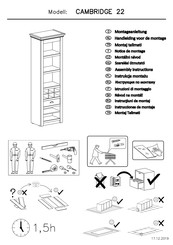 Otto CAMBRIDGE 22 Assembly Instructions Manual