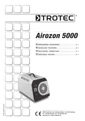 Trotec Airozon 5000 Operating Manual