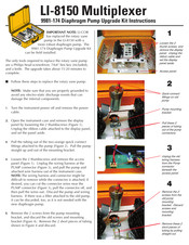 LI-COR LI-8150 Multiplexer Instructions