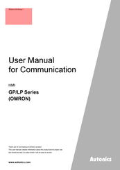 Autonics Omron LP-S Series User Manual For Communication