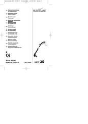 EINHELL Hurricane HRT 35 Directions For Use Manual