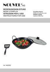 Nouvel 402232 Instructions For Use Manual
