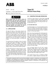 ABB CP Series Instruction Leaflet