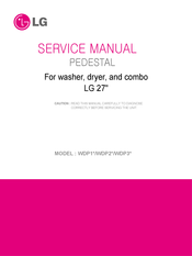 LG WDP3 Series Service Manual