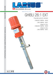 Samoa Larius GHIBLI 26:1 EXT Operating And Maintenance Manual