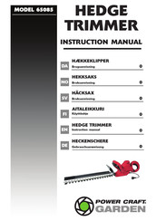 Power Craft Garden 65085 Instruction Manual